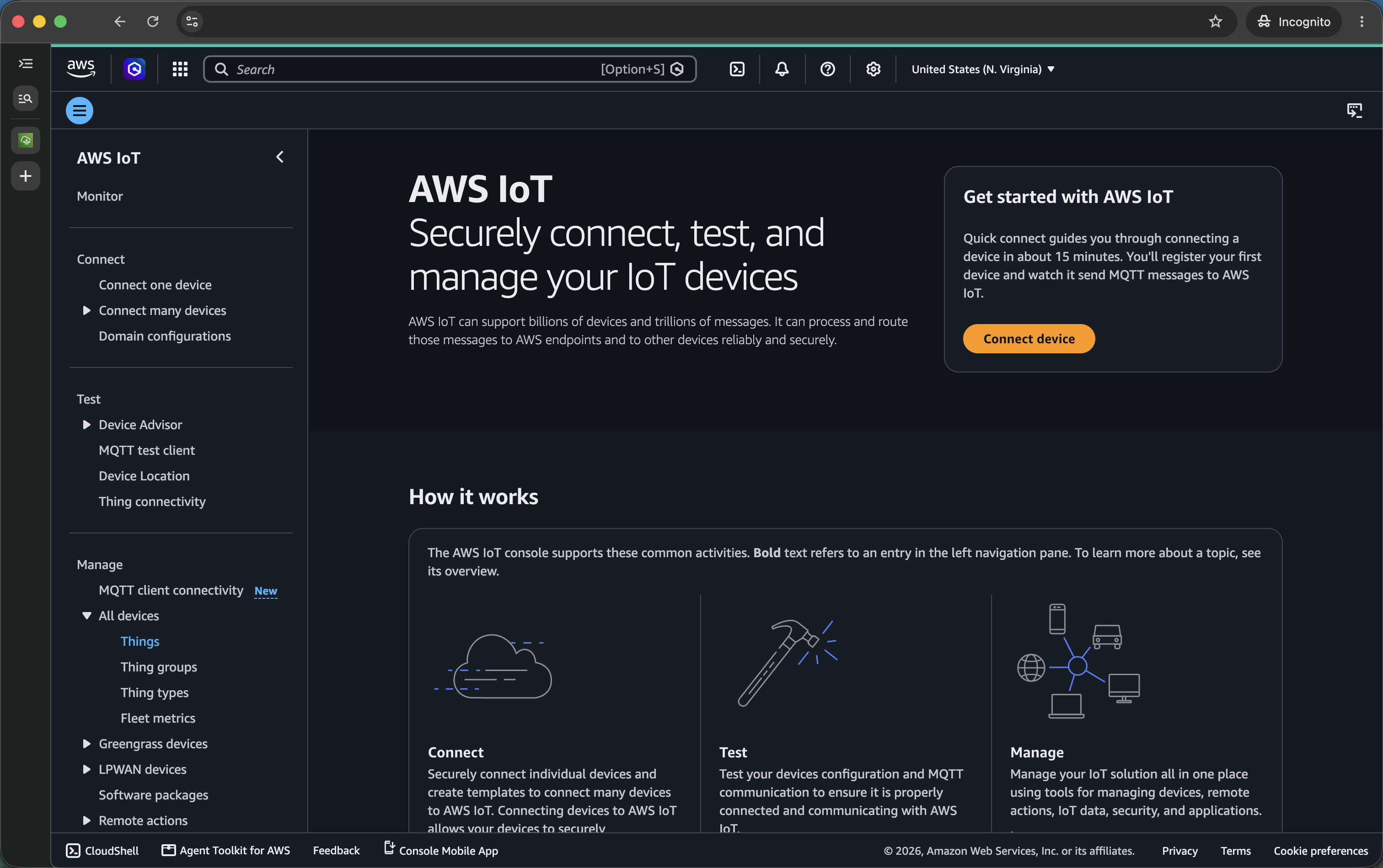 AWS IoT Home