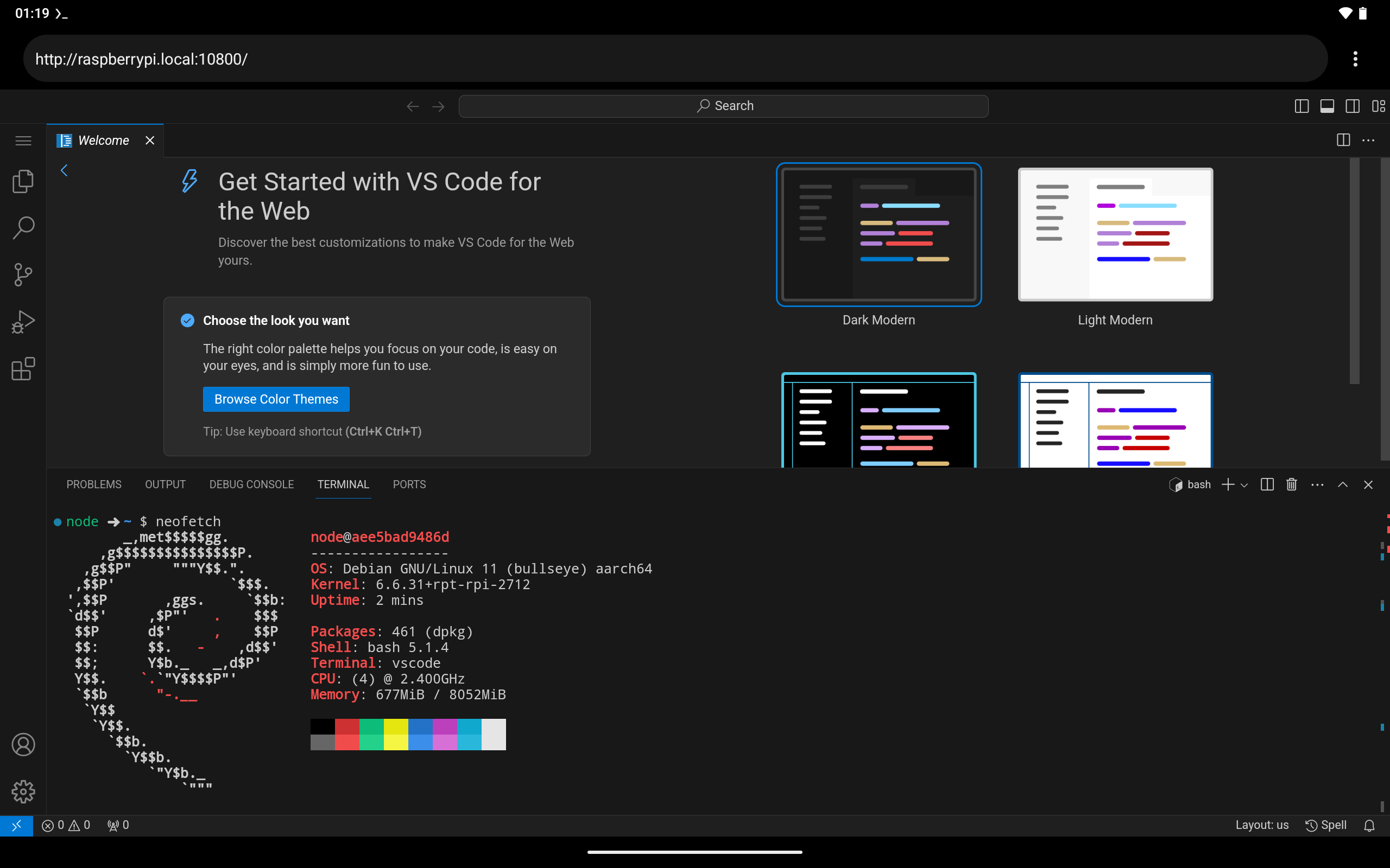 VSCode for the Web