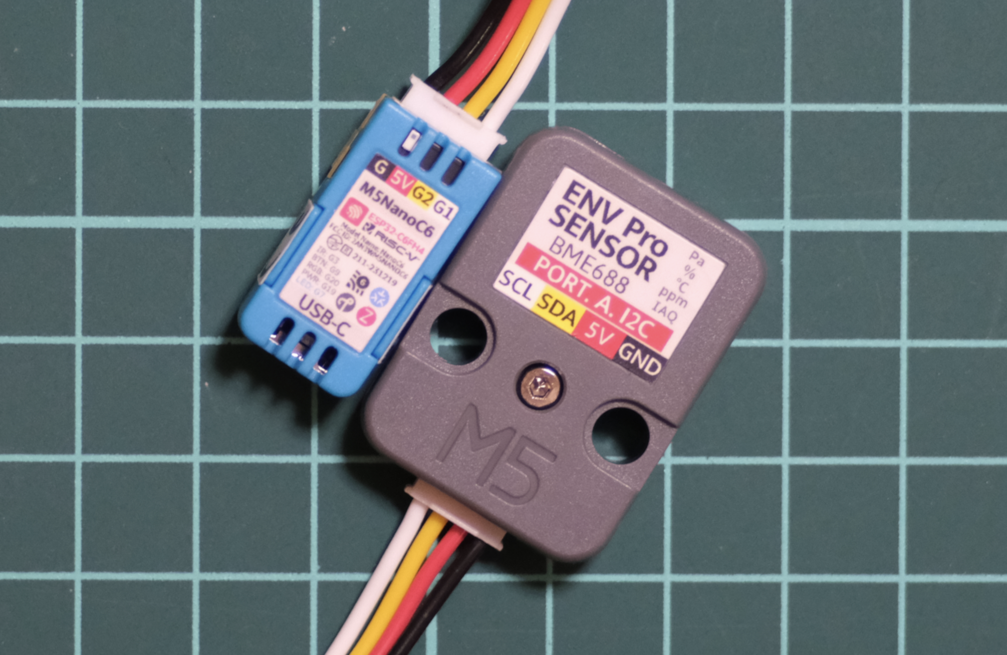 Cover Image for NanoC6 と ENV-Pro で空気質をモニターする